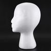 Bordhap Foam Mannequin Wig Head Display Hat Cap Wig Holder White Foam Head