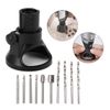 41PC Dremel Rotary Multi Tool Cutting Guide HSS Router Drill Bits Attachment Kit
