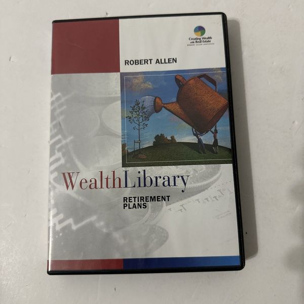 Robert Allen Wealth Library 4 Retirement Plans Set Audiobook CD