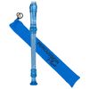 Percussion Plus PP911 Descant Recorder - C-Thru Blue