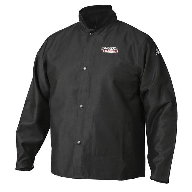 Lincoln Electric unisex adult Traditional FR Cloth Jacket, Black, X-Large US