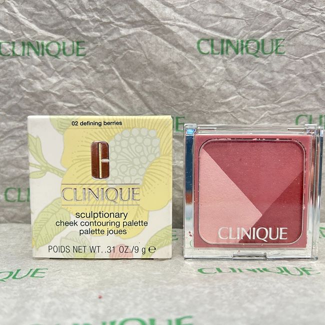 Clinique Sculptionary Cheek Contouring palette- 02 Defining Berries Fullsize