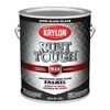 (2)-Krylon Rust Tough Oil-Based Gloss Rust Control Enamel, Black, 1 Gal.