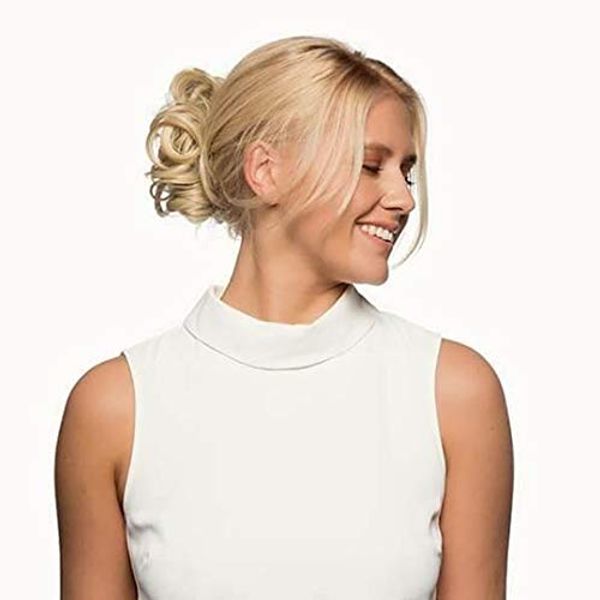 Stranded International Fibre Curly Messy Bun (1 Black magic)