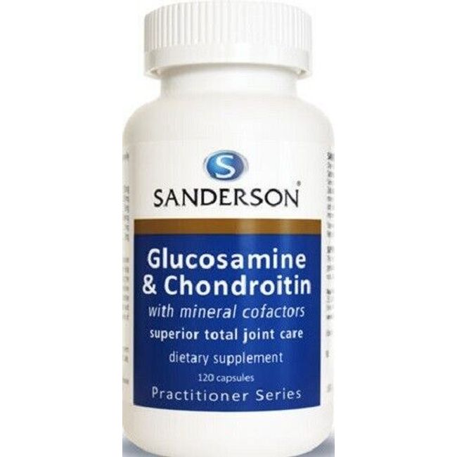 Sanderson Glucosamine & Chondroitin Capsules 120