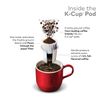 Krispy Kreme Classic Decaf Coffee, Keurig K-Cup Pod, Medium Roast, 72 Count