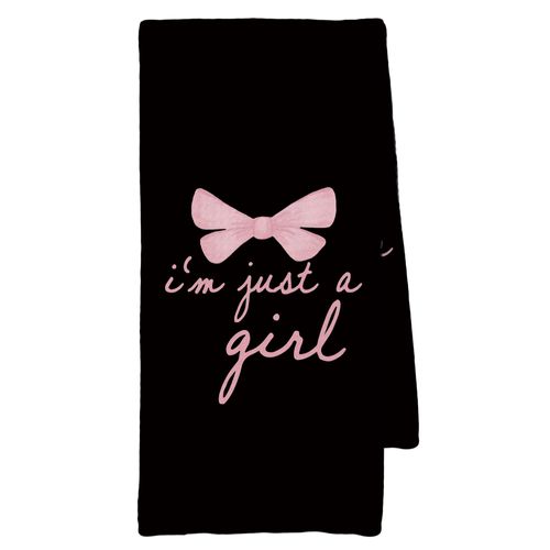 CUANFDDSF Coquette Trendy Black Pink Bows Kitchen Towels, Coquette Party Decor, Baby Girl Gifts, Girls Room College Dorm Apartment Bathroom Decor Decoration Tea Towels Kitchen Hand Towels 16x24 Inch