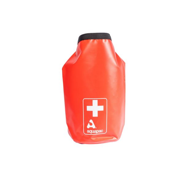 Aquapac Waterproof First Aid Kit Dry Bag for Emergency Use with Secure Buckle - Red - Portable Compact