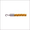 e-kanamono 25SC Yellow Partition Rope L1200mm S Hook (Chrome)