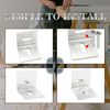20 Pack Z Clips for Table Tops with Screws & Adjustable Braces