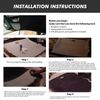 Gray Auto Suede Headliner Fabric with Foam Backing Car DIY Replacement 60" (W)