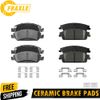 For Cadillac Escalade ESV 2015 2016 Front+Rear Ceramic Brake Pads w/ Hardware