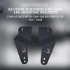 X3 Upper Windshield 50-inch led mounting Brackets,Compatible with Can-am Maverick X3 2017-2023