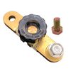 Ampper Side Post Battery Disconnect Switch, Battery Master Switch Isolator for Power Disconnect Cut Off (with Long Bolt)