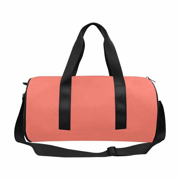 Travel Duffel Bag, Salmon Red , Carry - One Size