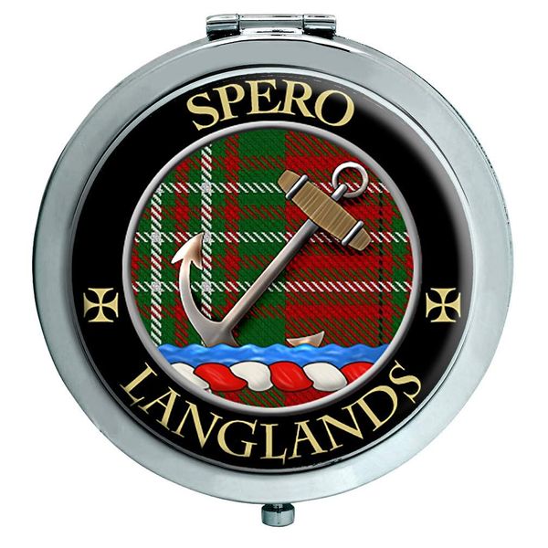 Langlands Scottish Clan Compact Mirror