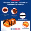 Dixie EMS First Responder On Call Trauma Bag W/Reflectors - Orange