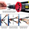 Kit de pistola para tuercas de remache Rivnut Tool Nut Setter ajuste de rosca
