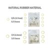 3/16 and 1/4 Inch Orthodontic Elastic Rubber Bands, 500 Pack Medium 3.5 Ounce Rubberbands Dreadlocks Hair Braids Fix Tooth Gap, 5 Pack Free Elastic Placer for Braces
