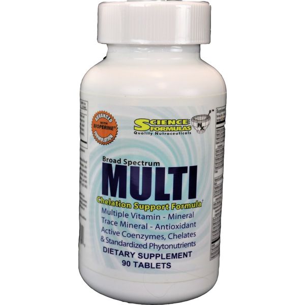 MULTI- Broad Spectrum MultiVitamin - Mineral  Cleanse Detox Support Formula