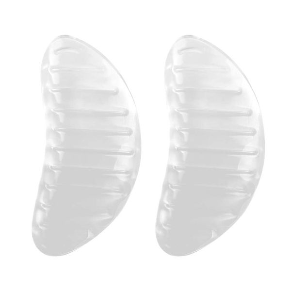 HEALLILY 3 Pair/Set Silicone Arch Support Pads Gel Arch Inserts for Shoes Sandals Flip Flops Boots High Heels