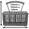 SPARES2GO Universal Cutlery Basket for Dishwasher