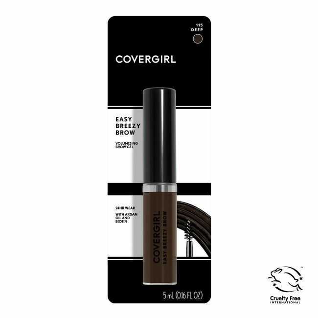 CoverGirl Easy Breezy Brow ~ Volumizing Brow Gel ~ 115 Deep