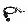 PAC USBAUX3 USB & 3.5mm AUX 3-Ft Cable with Waterproof Cap