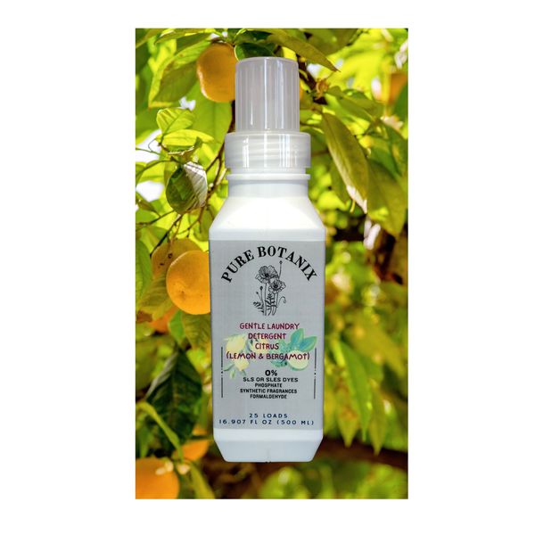 Pure Botanix Plant-Based Citrus Laundry Detergent 27 Fl Oz