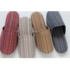 Shijira Stripe Soft Slippers DP M (~24.5 cm) Brown