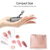 Nail Clipper for Acrylic Nails,Portable False Nail Tip Cutter Trimmer,Artificial Tips Edge Cutter for Acrylic Extension,Nails Art Manicure Salon