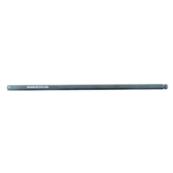 BONDHUS, 4MM BALLEND INHEX Socket BIT 6", 4MM, 31660