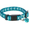 TRIXIE 4202 Cat collar, nylon, infinitely adjustable, with clip, assorted colours