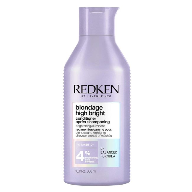 Redken | Spülung für blondes Haar, Aufhellende Wirkung, Mit Vitamin C, Color Extend Blondage High Bright Conditioner, 1 x 300 ml