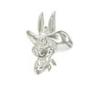 "Bugs BunnyHead Solid", Loony Character Sterling Silver Pendant