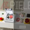 APIELE IP67 Outdoor Waterproof Button Switch Box Emergency Stop Button Switch Key Button Switch and Green Instantaneous Button Switch with Protective Cover Anti-Misoperation Switch