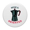 Really MOKA ORIENTED, Authentic Italian Coffee Maker Girl PopSockets Standard PopGrip