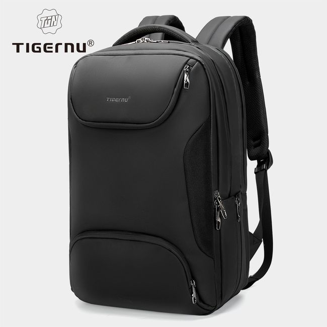 Tigernu 15.6 inch Men Anti-theft Laptop Backpack TPU Waterproof Male Bag USB Charging Travel Bags For Men High Quality Mochilas