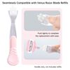 TEITEAI Replacement Razor Handle Compatible with Venus only, Pink