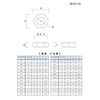 M&B Hexagonal Nuts, 3 Types, Stainless Steel, M6 [30 Pieces]