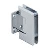Polished Chrome Pinnacle 074 Series Wall Mount Short Back Plate Hinge