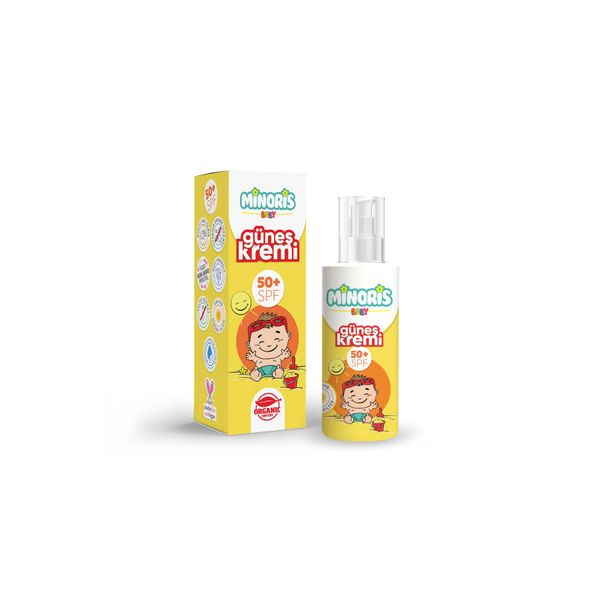 Baby Organik Güneş Kremi 50 Spf Vegan Çinko Oksit Bazlı