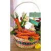 Orange Velvet Wrapped Easter Carrots Spring Craft Decoration Carrot Bundle Decor