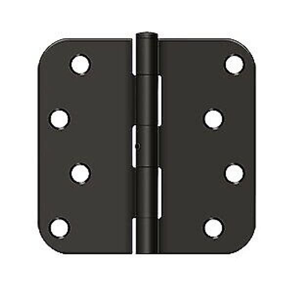 Deltana S44R5N10B 4x5/8 Plain Bearing Mortise Door Hinge Bulk Pack