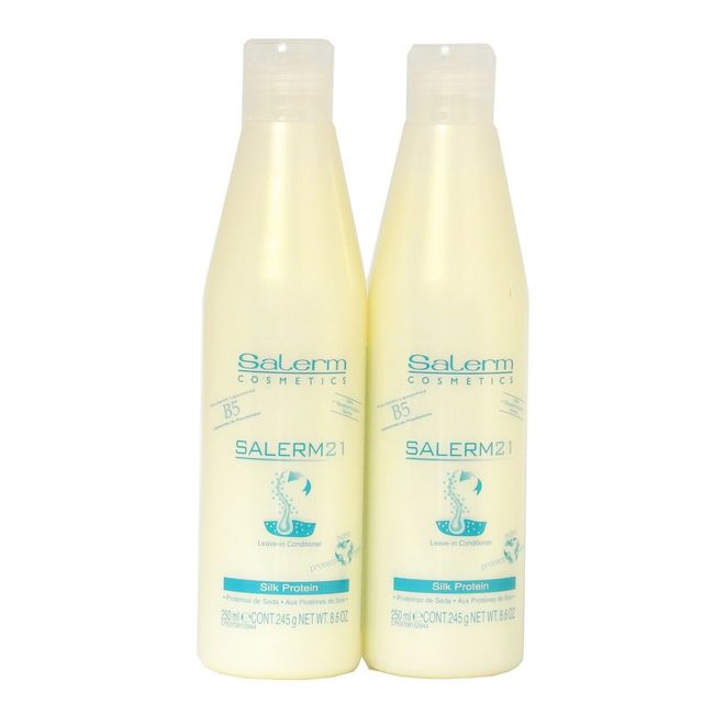 Salerm 21 B5 Silk Protein 8.6 OZ.(250 ML)  -  Pack of 2  free shipping....