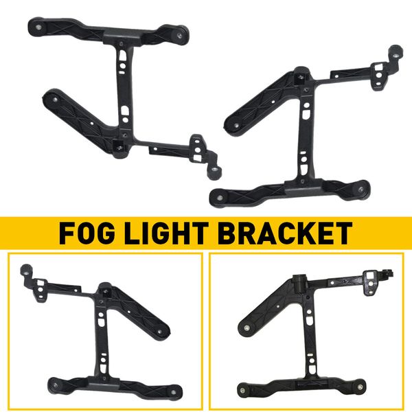 FRONT BUMPER SIDE SUPPORT FOG LAMP BRACKETS FOR DODGE PICKUP RAM 1500 2013-2018