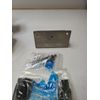 Etech GEN044-BN BRUSHED NICKLE  GENEVA 044 R/S WALL MOUNT BACK PLATE HIINGE..