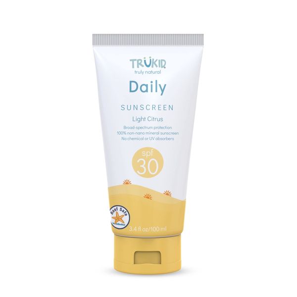 TruKid Sunny Days Daily SPF 30 Plus UVA/UVB Sunscreen Lotion, 3.5 Ounce by TruKid (English Manual)