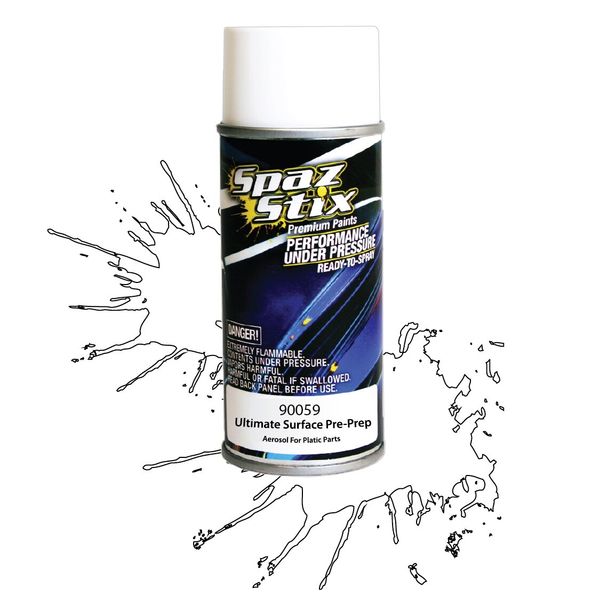 Spaz-Stix Lexan Body/Plastic Surface Prep Spray SZX90059