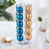 Silver Metal Vertuo Pod Carousel Coffee Capsule Stand Rack, Coffee Pod Stand